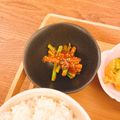 のんちごはん♡'s cooksnap of when they made にんにくの芽のコチュジャン和え.