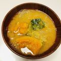 azbjbn's cooksnap of when they made ホクホク〜かぼちゃの味噌汁.