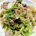 chokdee's cooksnap of when they made 豚肉とかぶのオイスターソース炒め.
