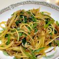 ♤♡mei♡♤'s cooksnap of when they made 簡単♪なめたけとツナのパスタ.