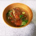 なるちゃんママ's cooksnap of when they made 絶品！！カニ味噌香る☆カニのお味噌汁.