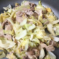 みみ母's cooksnap of when they made 簡単！キャベツと豚肉の卵炒め！.