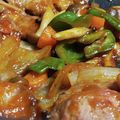 なかたんた's cooksnap of when they made 柔らか～い!豚カツ肉でポークケチャップ☆.