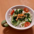 もんしゅしゅ's cooksnap of when they made サラダに鍋の残りの長葱を入れました.