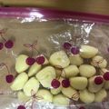Laufen's cooksnap of when they made にんにくの冷凍保存♪.