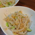 twママ's cooksnap of when they made ✿もやしと枝豆のナムル✿.