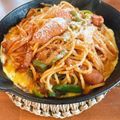 ここあぽんた's cooksnap of when they made 超簡単！喫茶店風ナポリタン！！.