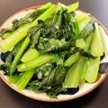 ぺんぎんぺんぎん's cooksnap of when they made お弁当に♪パパっと5分で小松菜の炒め物.