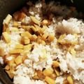 こうたろうのお母さん's cooksnap of when they made 土鍋でさつまいもご飯.
