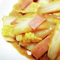 こむぎぱくぱく's cooksnap of when they made 白菜とベーコンのマヨポン炒め.