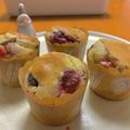 あおいるぅ's cooksnap of when they made HMで☆マフィンラズベリー＆ビターチョコ.