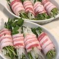 ☆にくまん☆'s cooksnap of when they made 豆苗と大根の豚巻き。ポン酢ずぶずぶで。.