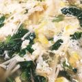 ななみん ママ★★'s cooksnap of when they made 給食で大人気☆ふわふわ卵スープ.