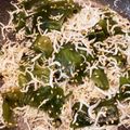youshizu's cooksnap of when they made しらすのおつまみ.