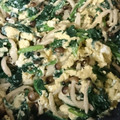優駿蓮ママ's cooksnap of when they made 鶏がらで簡単！ほうれん草としめじの卵炒め.