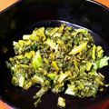 ゆぴちお's cooksnap of when they made 大根葉の即席漬け.