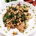 クックE662AA☆'s cooksnap of when they made 鶏もも肉とピーマンの炒めもの.