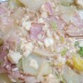パピヨンさん's cooksnap of when they made 白菜えのき豆腐の肉味噌味炒め.