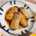 ＊＊めろん＊＊'s cooksnap of when they made 甘辛で旨〜い♪こんにゃくの豚肉巻き.