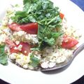 Omamama's cooksnap of when they made トマトチャーハン.