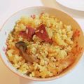 いのみぽりん's cooksnap of when they made さつまいも&ベーコン☆炊き込みご飯.