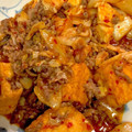 クックDYO7CT☆'s cooksnap of when they made 厚揚げのキムチマーボー丼.