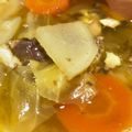 クックK3DI0Y's cooksnap of when they made サバ水煮缶　de　具だくさんカレースープ.