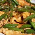 Halcandy51's cooksnap of when they made 10分で！豚こまとインゲンの照り焼き♪.