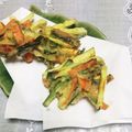 めみたん☆'s cooksnap of when they made 薩摩芋と人参とニラのかき揚げ。.