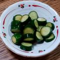 ポニーリボン's cooksnap of when they made やみつき！簡単きゅうりの漬物.
