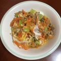 エセベジタリアン's cooksnap of when they made 鯖の水煮缶 de 人参しりしり.