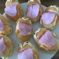 RIRIちゃま's cooksnap of when they made ハロウィン★おばけサンドイッチ.