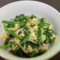 れでよと's cooksnap of when they made 天かす入☆干し海老とほうれん草のおひたし.
