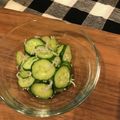 mariinuinu's cooksnap of when they made きゅうりもみしらす入り.