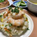 そろそろねんね's cooksnap of when they made ■かんたん！混ぜ込み・エビピラフ■.
