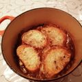 みみよりちゃん's cooksnap of when they made オニオングラタンスープ.