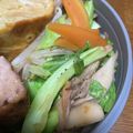 ma2kaboch's cooksnap of when they made 緑の塩野菜肉炒め.
