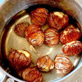 かっちゃん杉's cooksnap of when they made 秋！簡単な 栗の鬼皮の剥き方.