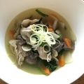 クックYFGU1I☆'s cooksnap of when they made 寒い冬にピッタリ！極旨ねぎ塩豚汁♪.