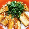 12mie15's cooksnap of when they made 骨なし！フライパンで！さんまの蒲焼き丼.