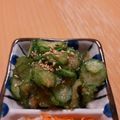 もんしゅしゅ's cooksnap of when they made 甘くて美味しい❁きゅうりのおひたし.