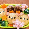 ❤ＹＵＤＡＩＫＩ❤'s cooksnap of when they made くまさん弁当★簡単キャラ弁.