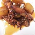 ててくっく's cooksnap of when they made 今が旬ですぅ～～♪べいかと大根の煮物.