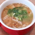 あーこ姐's cooksnap of when they made 納豆汁〜きのこたっぷり♫.