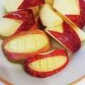 ﾍﾞﾋﾞよしﾏﾏ's cooksnap of when they made りんごの飾り切り 歯.