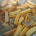 クック1DQ1XR☆'s cooksnap of when they made さつま揚げとごぼうとにんじんと蒟蒻の煮物.