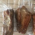 sabfjtora's cooksnap of when they made 鍋を使って香ばし麦茶燻製で自家製ベーコン.