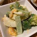あひる坊's cooksnap of when they made 【ブロッコリーと卵のガーリックマヨサラダ.
