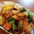 milkypeco's cooksnap of when they made 鮭のマスタード和え.