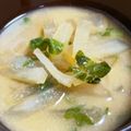 majyu1011's cooksnap of when they made 無駄なし♪大根と大根の葉の味噌汁.